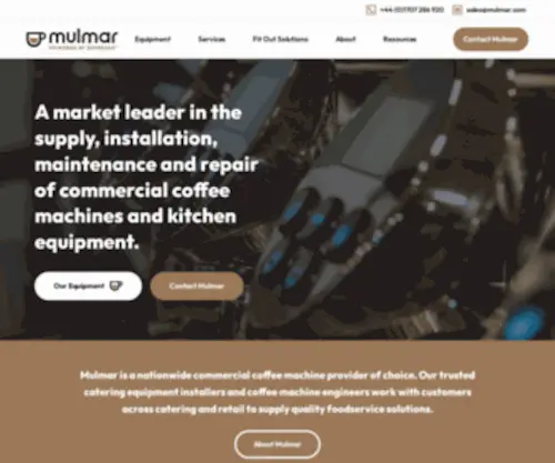 Mulmar.co.uk(Food Service Solutions) Screenshot