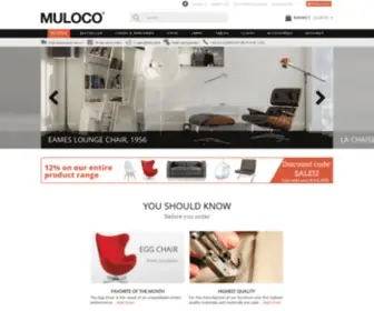 Muloco.com(Design Mobiliar) Screenshot