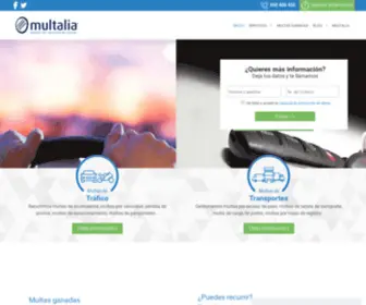 Multalia.com(Expertos en Recurrir Multas) Screenshot
