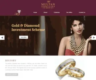 Multanjewellers.com(Multan Jewellers) Screenshot