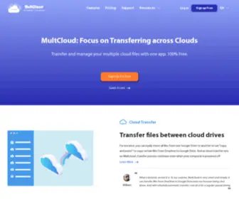 Multcloud.link(Put multiple cloud drives into one) Screenshot