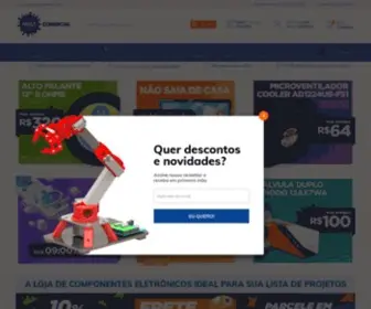Multcomercial.com.br(Componentes Eletrônicos) Screenshot