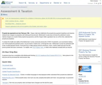 Multcotax.net(Assessment & Taxation) Screenshot
