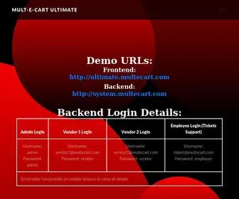 Multecart.com(MulteCart Ultimate) Screenshot