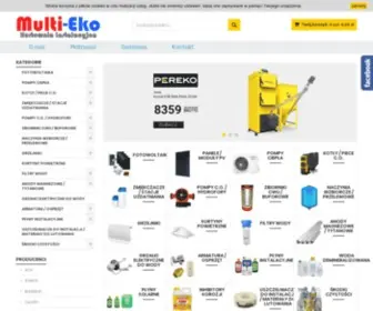 Multi-Eko.pl(Fotowoltaika, piece CO, pompy ciepła, pompy CWU i hydrofory, filtry wody) Screenshot