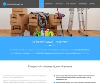 Multi-Nettoyages.ch(Entreprise de nettoyage) Screenshot