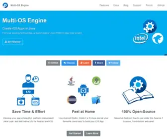 Multi-OS-Engine.org(Multi-OS Engine) Screenshot