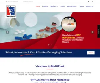 Multi-Plast.com(Multiplast Polymer Pvt Ltd) Screenshot