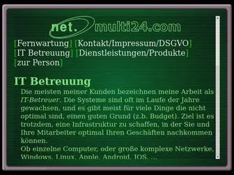 Multi24.com(IT Betreuung) Screenshot