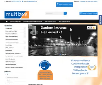 Multiaxe.com(Vidéosurveillance sur IP) Screenshot