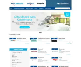 Multibeneficios.com.ar(Multi Beneficios) Screenshot