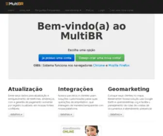 Multibr.com(Plataforma Web) Screenshot