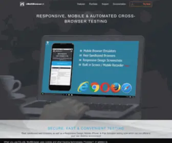 Multibrowser.com(Responsive, Mobile & Cross-Browser Compatibility Testing) Screenshot