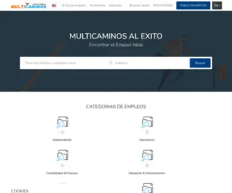 Multicaminos.com(MultiCaminos Portal de Empleos) Screenshot