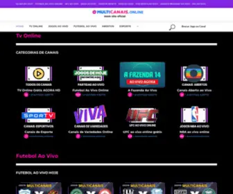 Multicanais TV  App Futebol Ao Vivo Grátis e Sem Anúncios