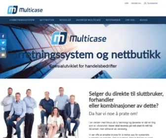 Multicase.no(Forretningssystem og nettbutikkl) Screenshot