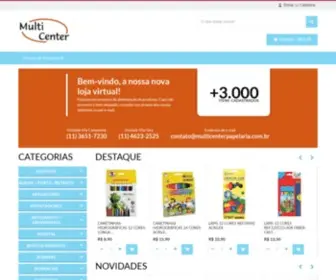 Multicentercomercial.com.br(Multi Center Papelaria) Screenshot