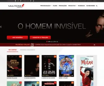 Multicinecinemas.com.br(Multicine Cinemas) Screenshot