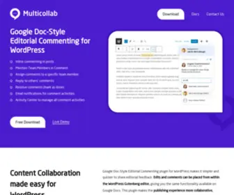 Multicollabs.com(Google Doc) Screenshot