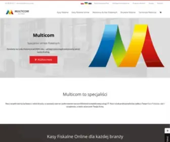 Multicom.com.pl(Multicom śrem) Screenshot