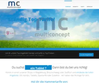 Multiconcept-MD.de(Mobilfunkshop für T) Screenshot