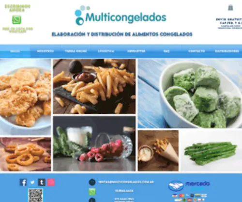 Multicongelados.com.ar(Multicongelados ARG) Screenshot