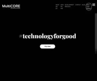 Multicoretechnologies.com(Salesforce, Odoo, Custom ERP, Mobile and Web Applications Development Services) Screenshot