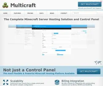 Multicraft.org(Multicraft) Screenshot