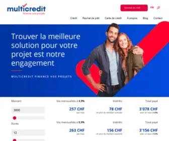 Multicredit.ch(Finance vos projets) Screenshot