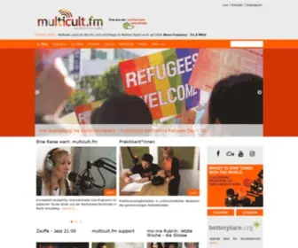 Multicult.fm(Berlin ist multiethnisch und multikulturell) Screenshot