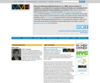 Multicultural.com(Multicultural Marketing Resources) Screenshot