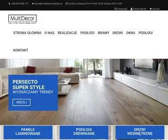 Multidecor-Bielsko.pl(Multidecor Bielsko Biała) Screenshot