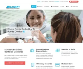 Multident.pe(Su Clínica Dental de Confianza) Screenshot