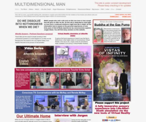 Multidimensionalman.com(Multidimensionalman) Screenshot