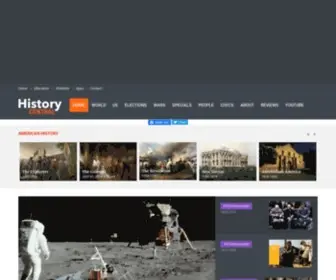 Multied.com(Historycentral History's Home on the Web) Screenshot