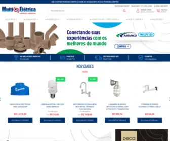 Multieletrica.com.br(Elétrica) Screenshot