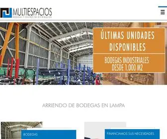 Multiespacios.cl(Bodegas Multiespacios) Screenshot