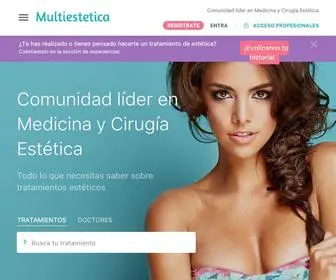 Multiestetica.com(Estetica) Screenshot
