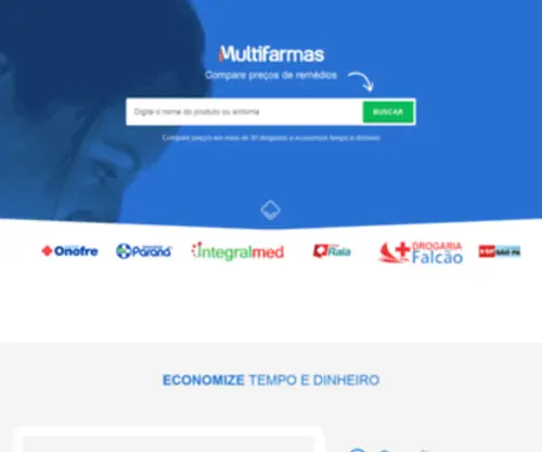 Multifarmas.com.br(Bulas, Remédios e Medicamentos mais baratos em drogarias online) Screenshot