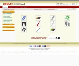 Multifixings.com(Plastic Frame Packers) Screenshot