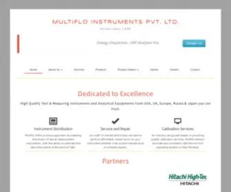 Multifloinstruments.co.in(Multiflo Instruments) Screenshot