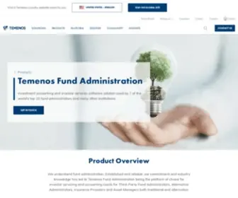 Multifonds.com(Investment fund accounting and transfer agency software) Screenshot