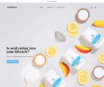 Multiforcehealth.com(Multiforce Health USA) Screenshot