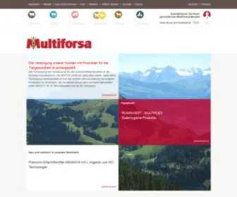 Multiforsa.ch(Tiergesundheit) Screenshot