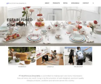 Multifortuna.com(PT Multifortuna Sinardelta) Screenshot
