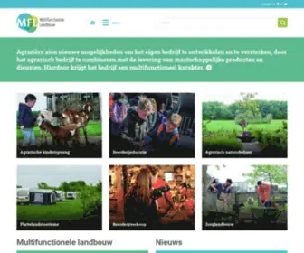 Multifunctionelelandbouw.net(Multifunctionele landbouw) Screenshot