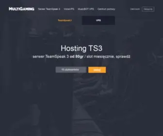 Multigaming.pl(Hosting TS3) Screenshot