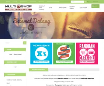 Multigshop.com(Supplier Baju Import Termurah di Surabaya) Screenshot