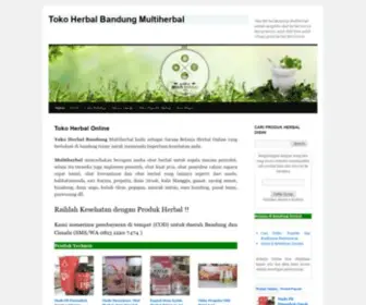 Multiherbal.biz(Toko Produk Obat Herbal Alami) Screenshot