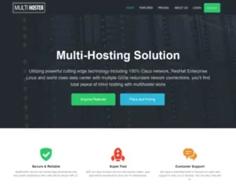 Multihoster.store(Dedicated,Vps and Shared Hosting) Screenshot